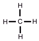 methan-strukturformel