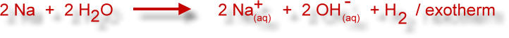 Natrium-reagiert-mit-Wasser