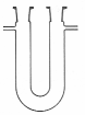 U-Rohr mit Ansatz